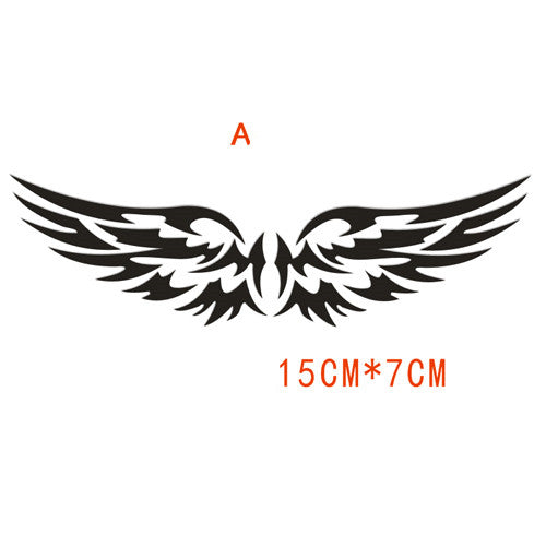 Sticker Spirit Point Angel Wing Sticker de voiture Sticker arrière Sticker Scratch Sticker Scar Sticker arrière
