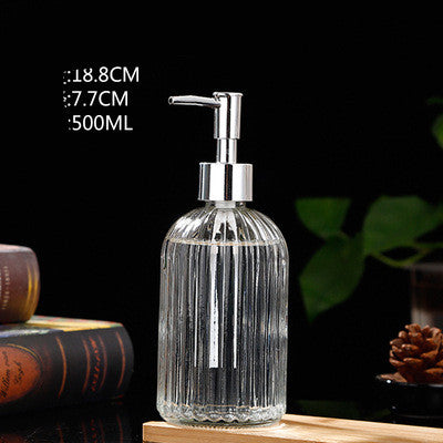 Bouteille de sous-embouteillage cosmétique de type push de grande capacité