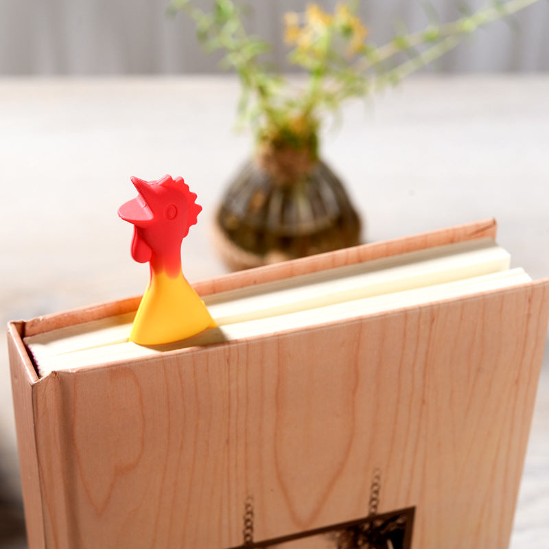 Creative Silicone criant Poulet Lecture Signet