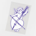 Christian Angel jouer le violoncelle extérieur Sticker décoration