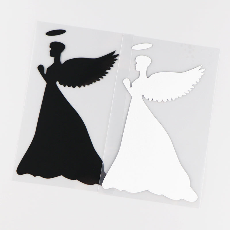 Sticker du corps d'Ange en prière voiture Scratch Cover Sticker voiture en verre Sticker KH14041