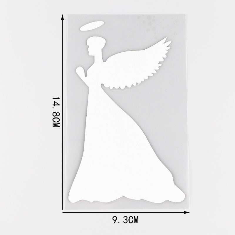 Sticker du corps d'Ange en prière voiture Scratch Cover Sticker voiture en verre Sticker KH14041