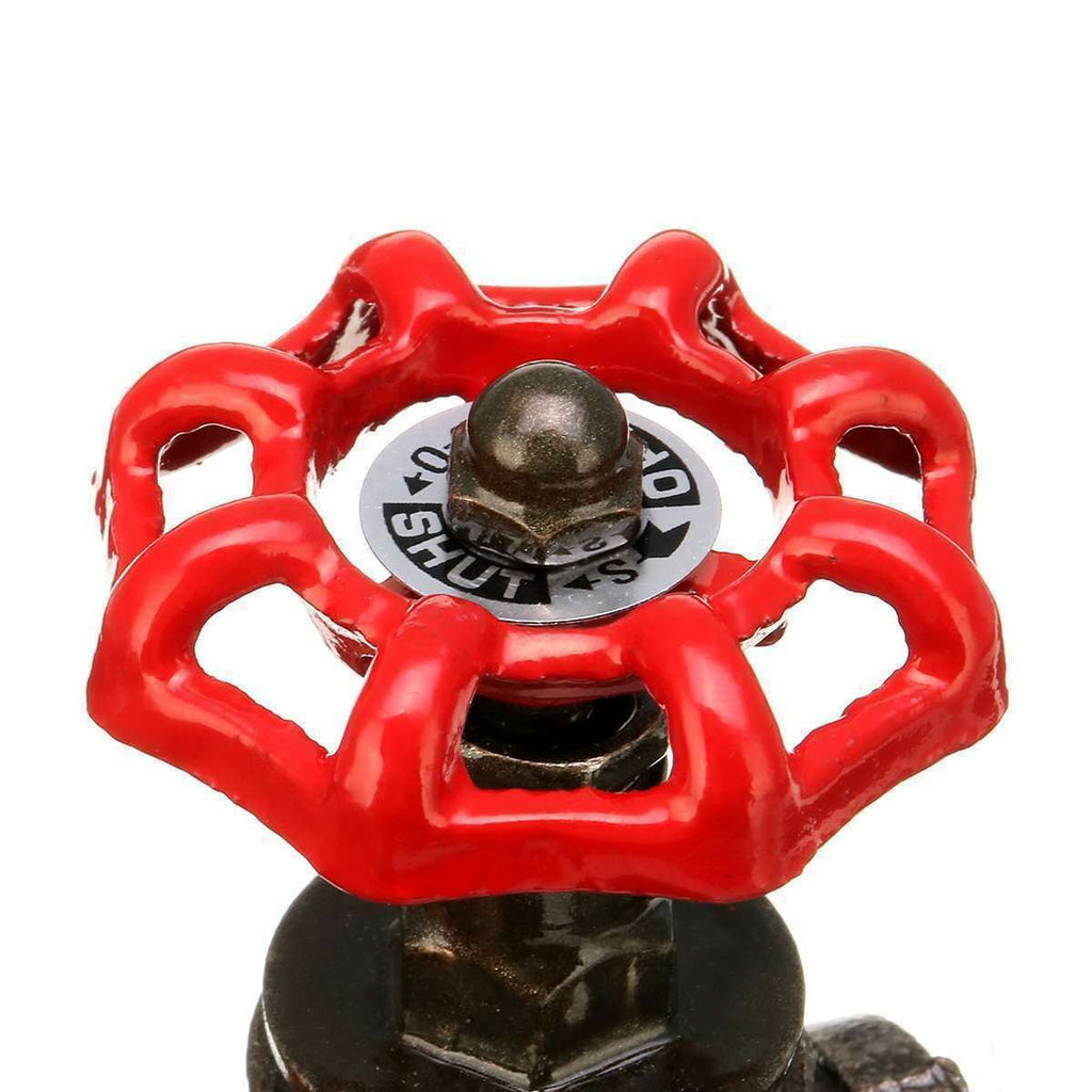 Steampunk 3 4Red Switch Tee en cuivre gris avec fil rétro industriel