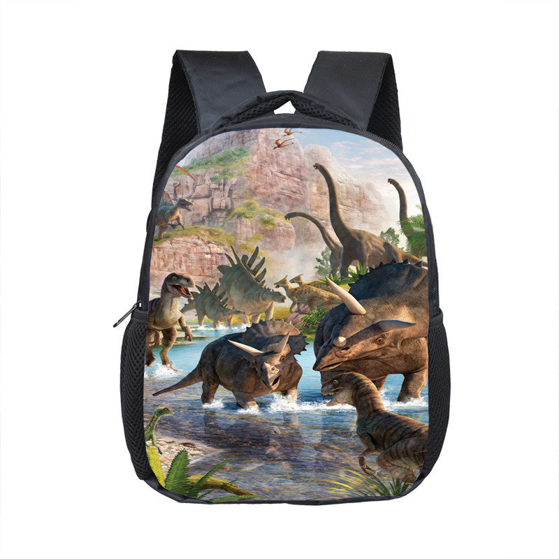 Cartoon Dinosaur Fashion Kindergarten Sac à dos