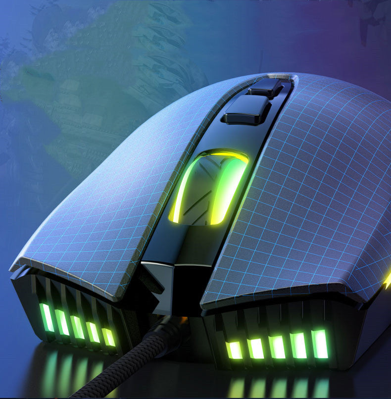 Jeu mécanique jeu filaire Mouse Streamer Notebook Home Desktop dédié