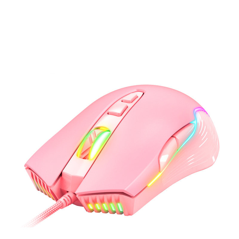 Jeu mécanique jeu filaire Mouse Streamer Notebook Home Desktop dédié
