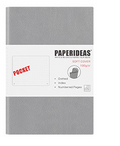 Carnet en cuir souple aA6 Journal Portable Petit Carnet Portable avec Numéro de page vierge Poc