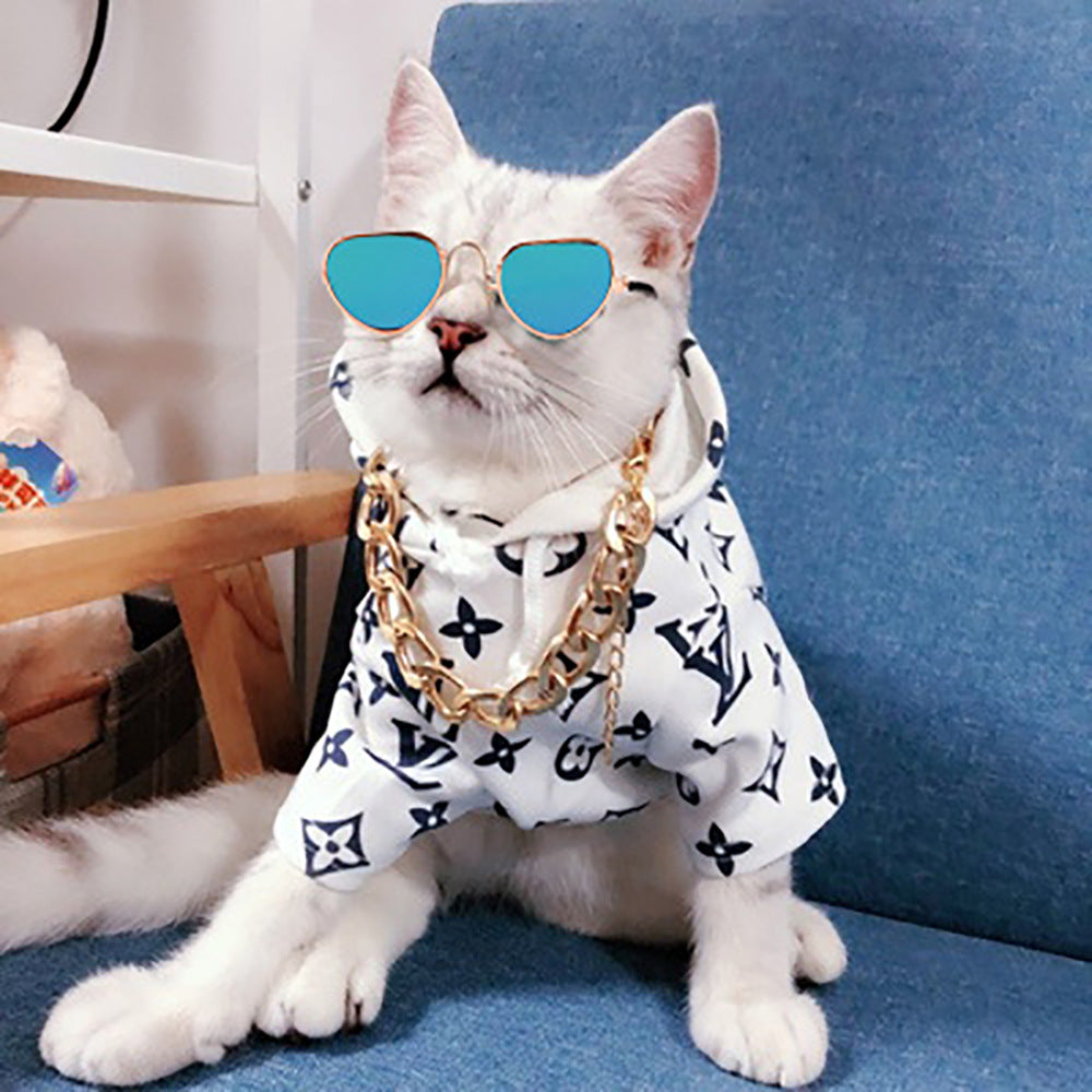 Produits créatifs Lunettes de soleil polarisées pour chats Lunettes de soleil pour chiens Personnalité drôle Je