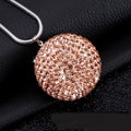 Pendentif voiture avec Diamond Crystal Ball Décoration intérieure de voiture