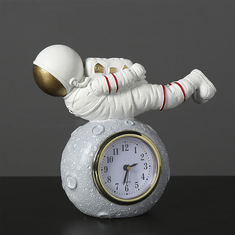Astronaute créatif chambre pour enfants bibliothèque bureau astronaute horloge Trinket boy's bedroo