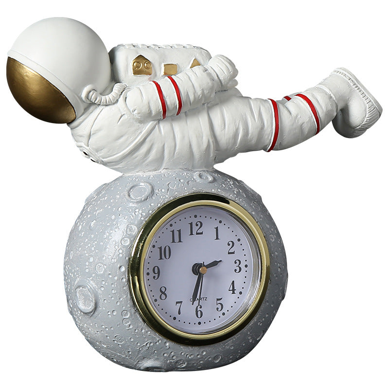 Astronaute créatif chambre pour enfants bibliothèque bureau astronaute horloge Trinket boy's bedroo