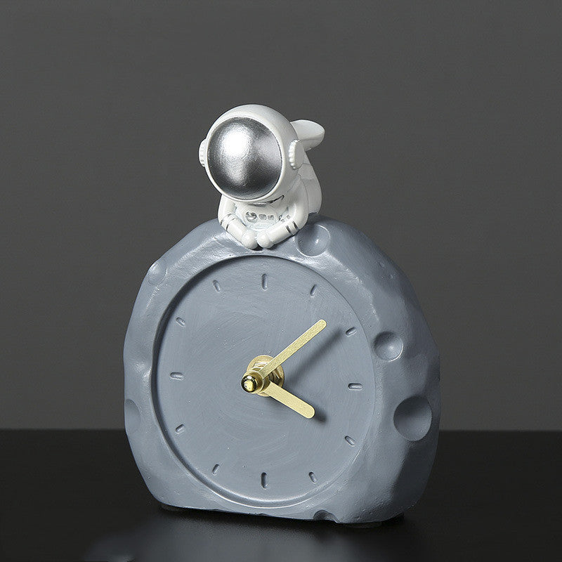 Astronaute créatif chambre pour enfants bibliothèque bureau astronaute horloge Trinket boy's bedroo