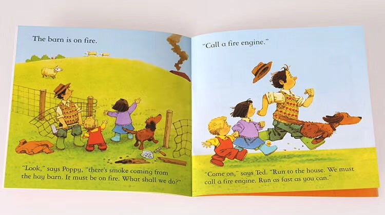 Usborne Children's English Picture Book Farmyard Tales 20 volumes Audio gratuit