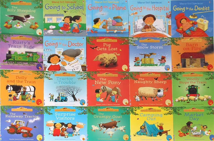 Usborne Children's English Picture Book Farmyard Tales 20 volumes Audio gratuit