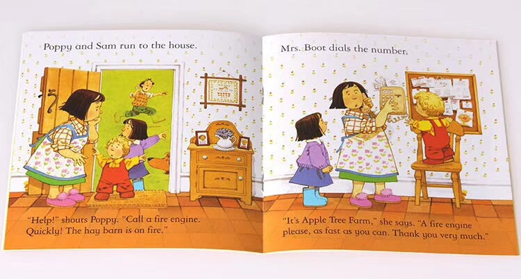 Usborne Children's English Picture Book Farmyard Tales 20 volumes Audio gratuit