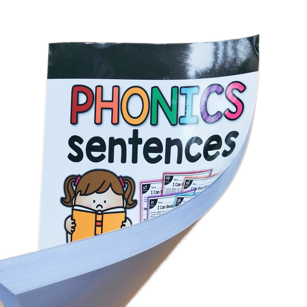 Feuille de travail de lecture de Phonics anglais pour enfants