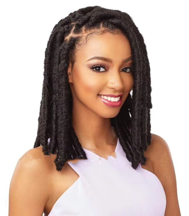 Soft Dread Locs Twist cheveux faux Locs Crochet tresses