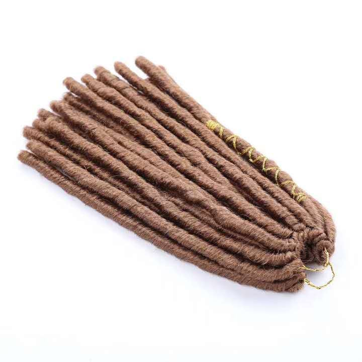 Soft Dread Locs Twist cheveux faux Locs Crochet tresses