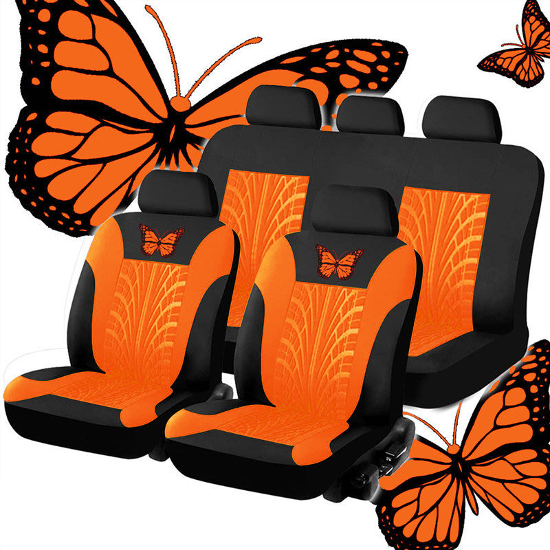 Housses de siège auto pour VUS Auto camion Van 4 9Pcs Protection universelle 4 Couleurs Chaud