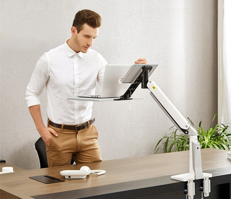 F80 Moniteur d'ordinateur Stand Desktop Lcd Double écran télescopique ascenseur Bureau