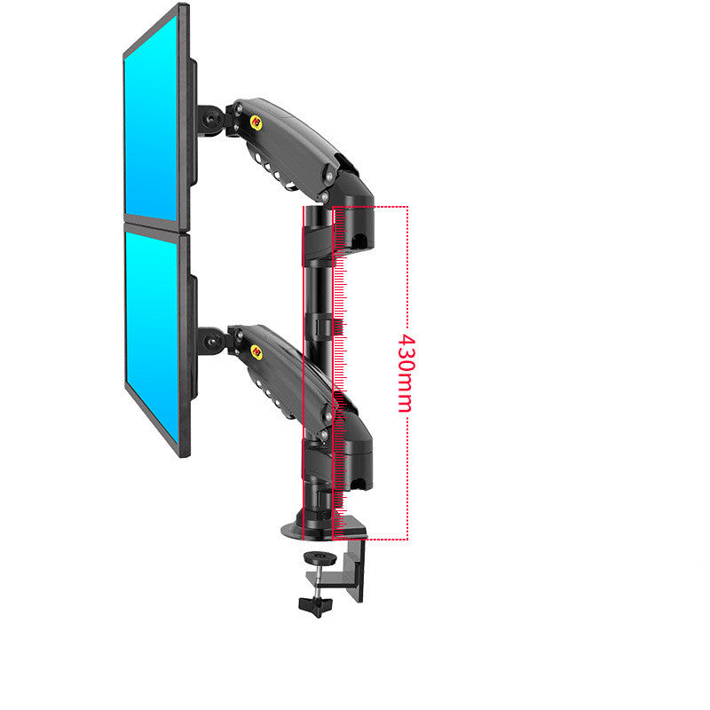 F80 Moniteur d'ordinateur Stand Desktop Lcd Double écran télescopique ascenseur Bureau
