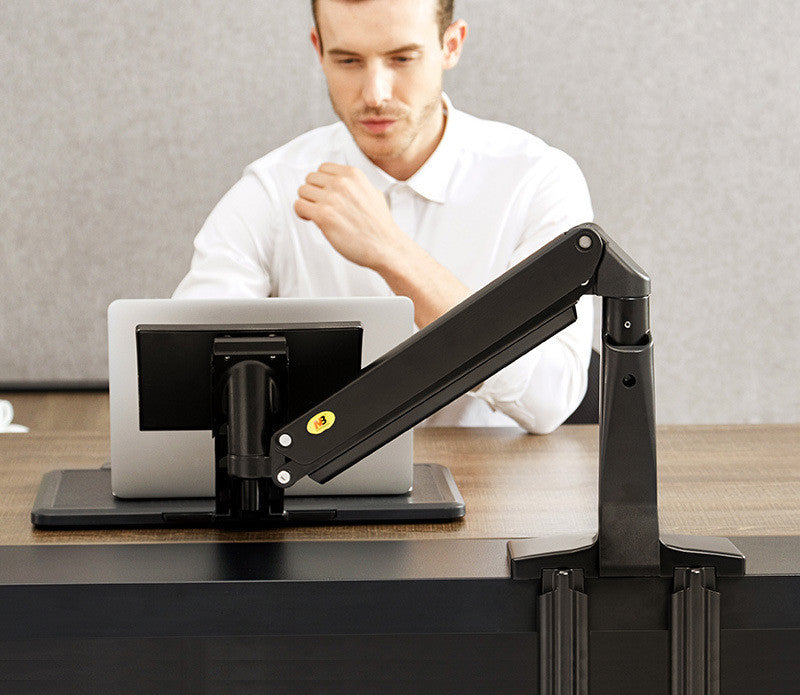 F80 Moniteur d'ordinateur Stand Desktop Lcd Double écran télescopique ascenseur Bureau