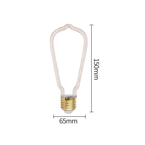 Ampoule LED E27 Vis Port Retro Soft Filament Ampoule Idée