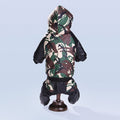 Vêtements pour animaux de compagnie Camouflage d'hiver d'automne Vêtements pour animaux de compagnie à capuchon
