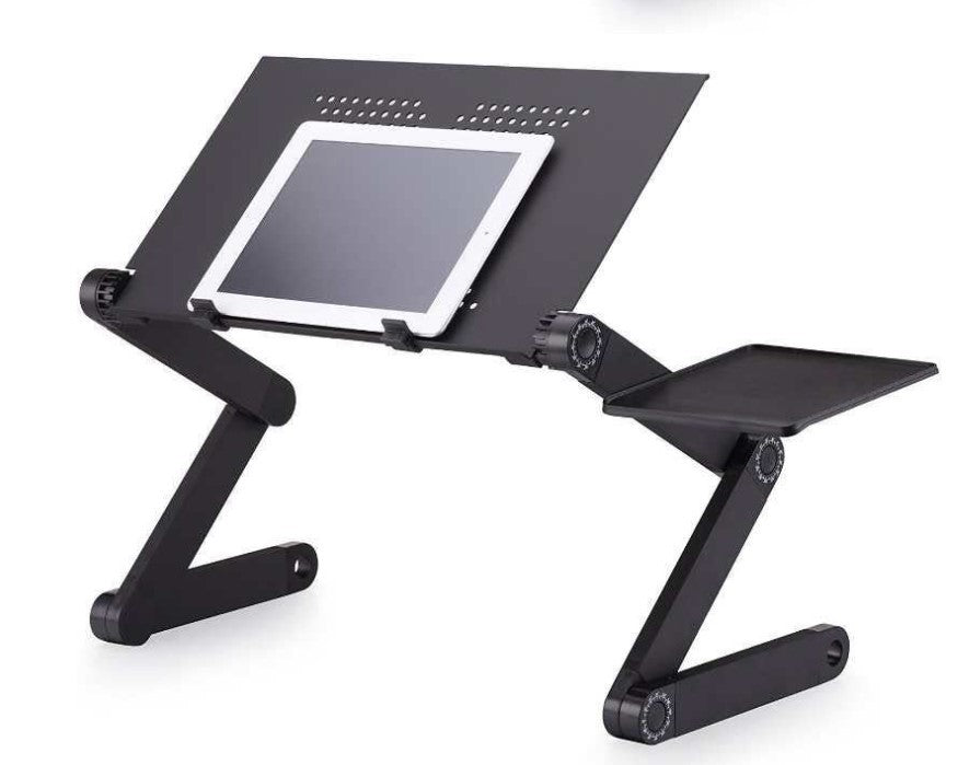 Bureau pliable Bureau d'étude réglable rétractable dans le lit en alliage d'aluminium