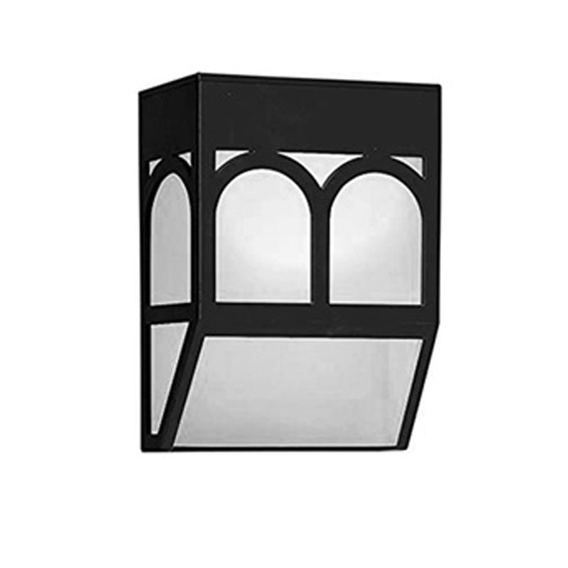 Lampe murale solaire Cour extérieure Accueil Jardin Fence Mur Balcon Jardin Villa Porte Post Crea