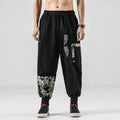 Style national 200 Jin Linge Legged Knickerbockers Chine homme mode Tang pantalons occasionnels L