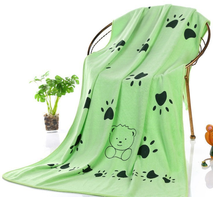 Serviette de bain pour chien Super absorbante Serviette de bain