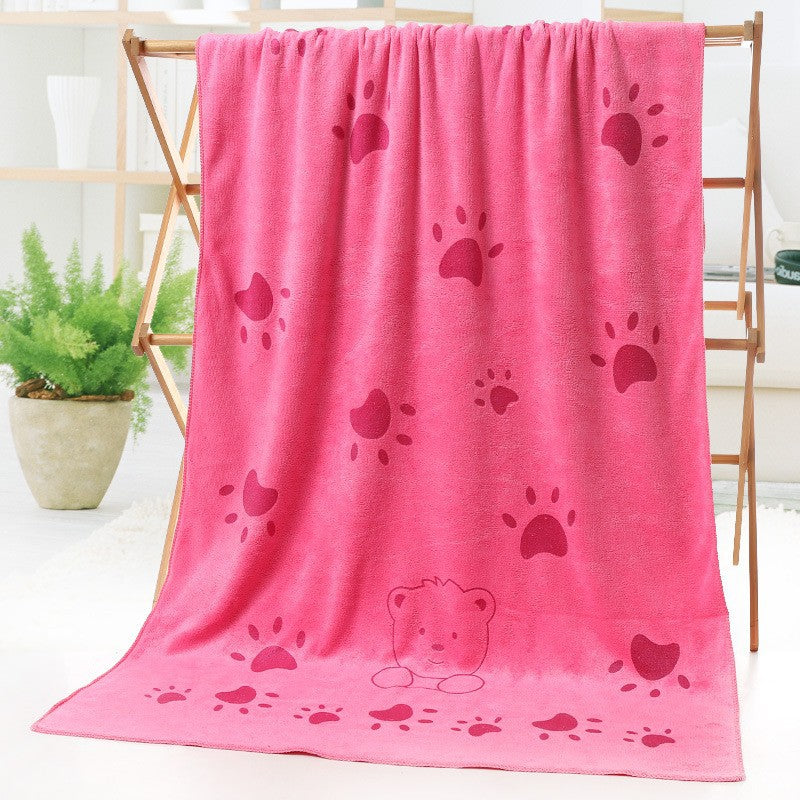 Serviette de bain pour chien Super absorbante Serviette de bain
