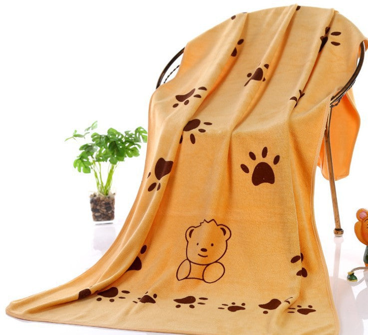 Serviette de bain pour chien Super absorbante Serviette de bain