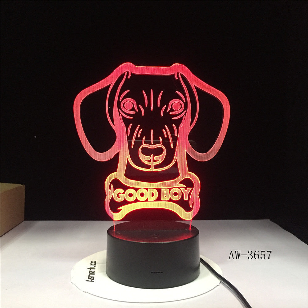 Colorful Gradient Télécommande Touch Led Lampe de table cadeau