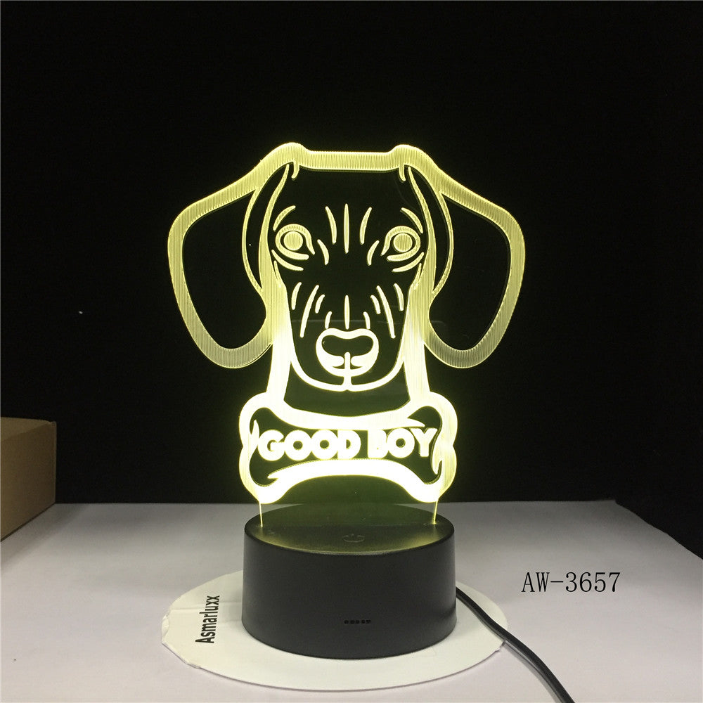 Colorful Gradient Télécommande Touch Led Lampe de table cadeau