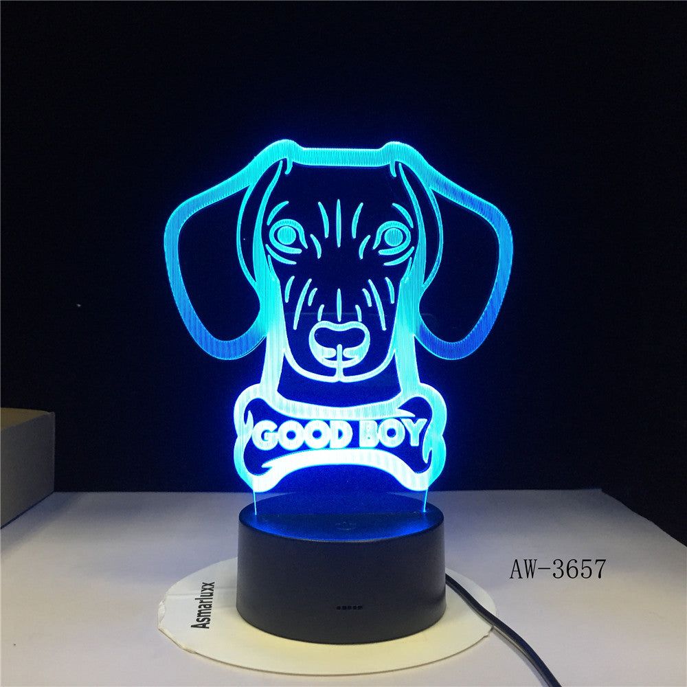 Colorful Gradient Télécommande Touch Led Lampe de table cadeau