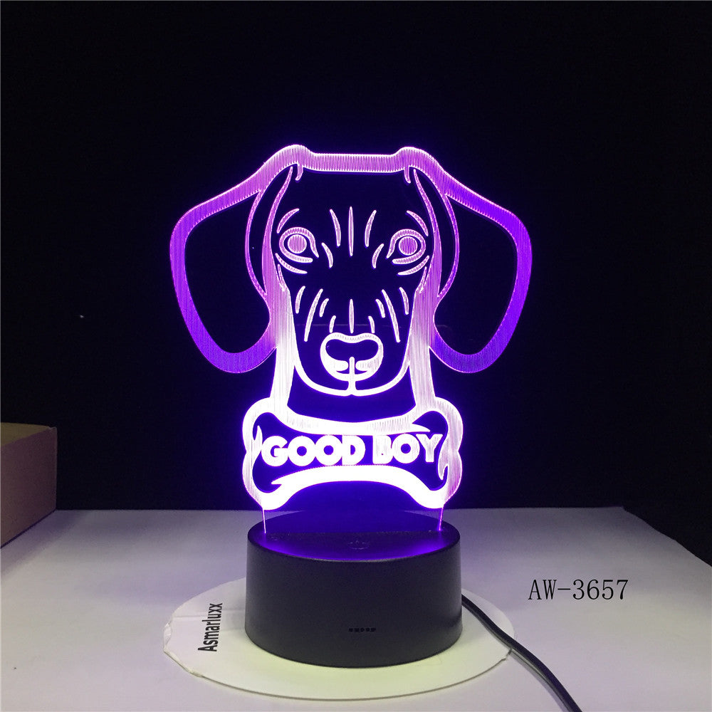 Colorful Gradient Télécommande Touch Led Lampe de table cadeau