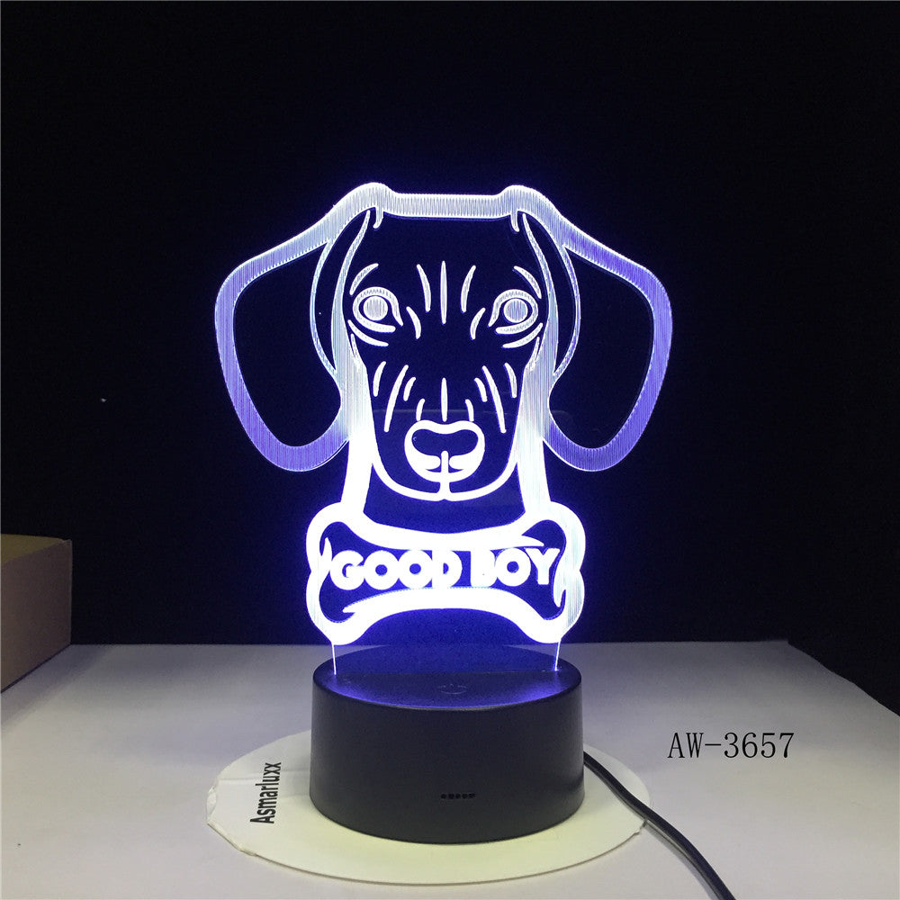Colorful Gradient Télécommande Touch Led Lampe de table cadeau