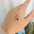 Pendentif diamant Clavicule courte chaîne Net Célébrité Mode