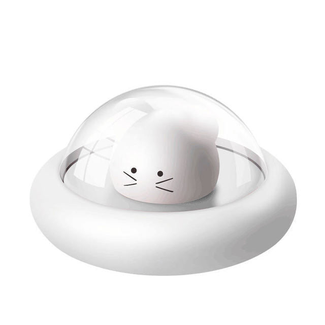 Space Cute Mouse Pat Petite lampe de nuit USB Charging Mignon LED Light Up la nuit