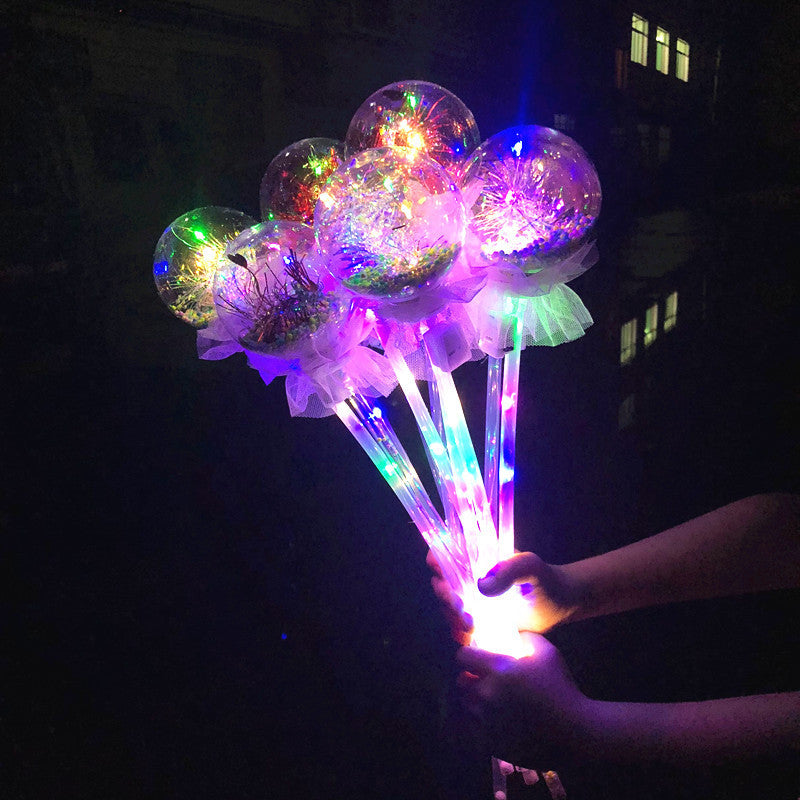 Internet Célébrité Bobo Ball Glowing Style Star Magic Handheld Bobo Ball Square Toy Night