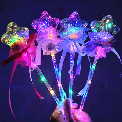 Internet Célébrité Bobo Ball Glowing Style Star Magic Handheld Bobo Ball Square Toy Night