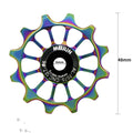 Roue de guidage de dérailleur arrière pour le roulement de VTT