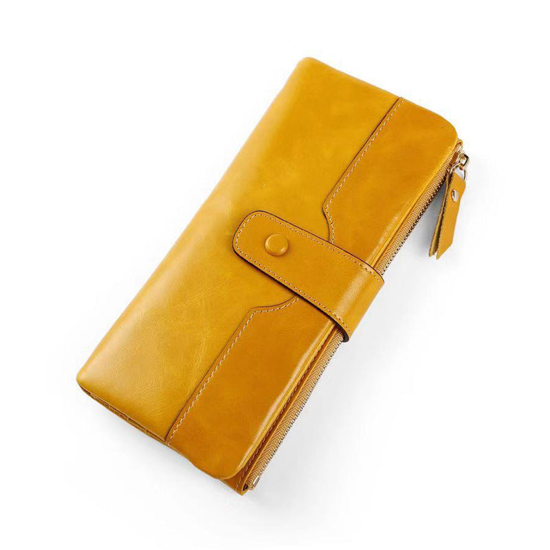 Portefeuille Européen et américain Mode Mobile Phone Bag Sacs à main en cuir