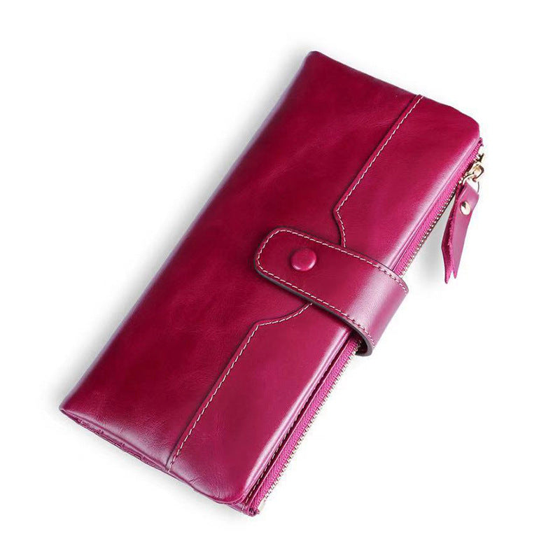 Portefeuille Européen et américain Mode Mobile Phone Bag Sacs à main en cuir