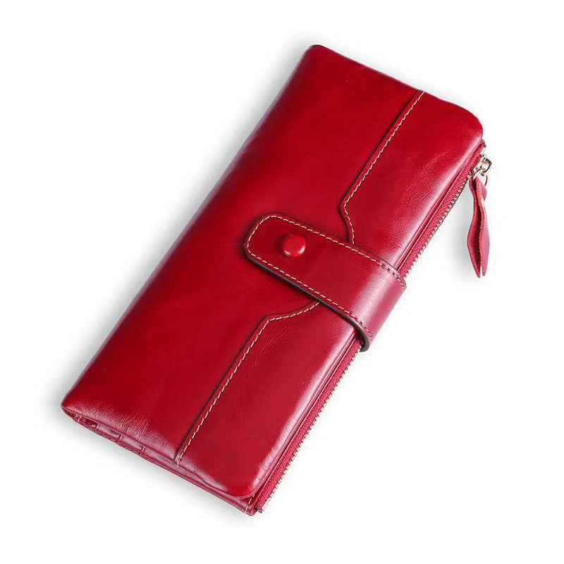 Portefeuille Européen et américain Mode Mobile Phone Bag Sacs à main en cuir
