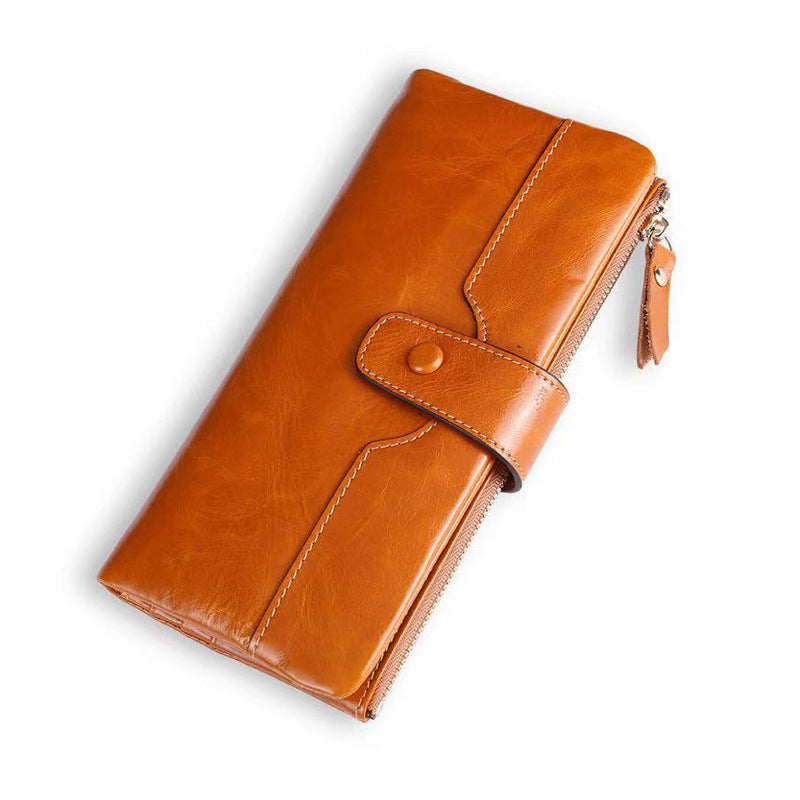 Portefeuille Européen et américain Mode Mobile Phone Bag Sacs à main en cuir