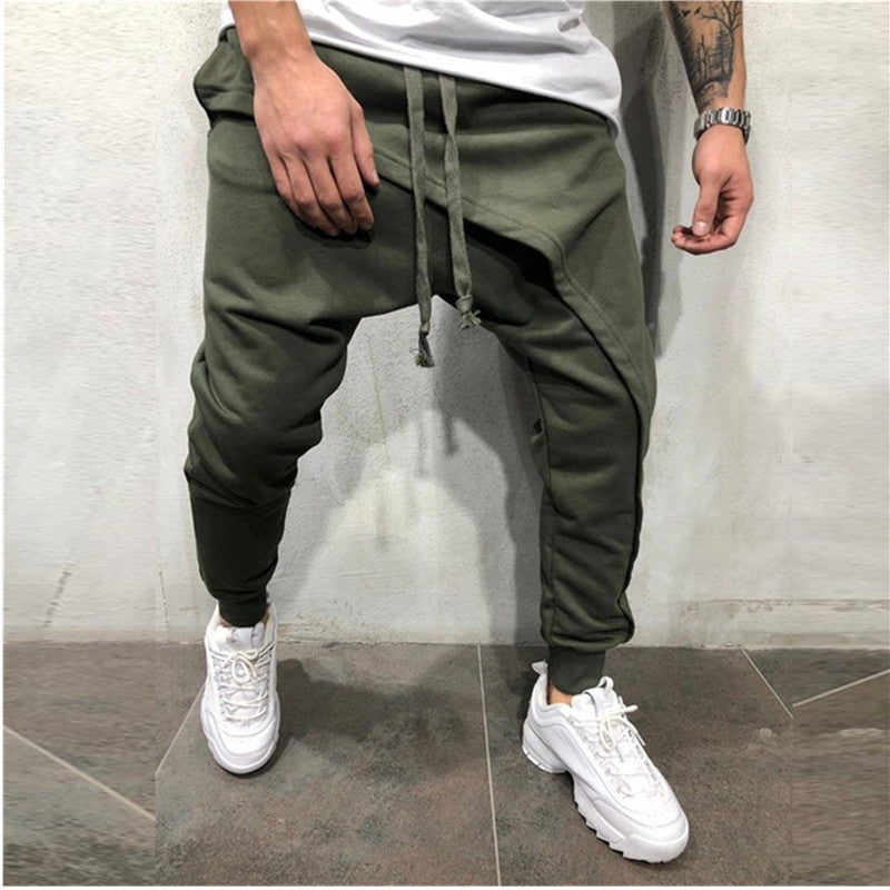 Jogging Hip Hop Slim Casual Sports Drawstring Pantalons Hommes