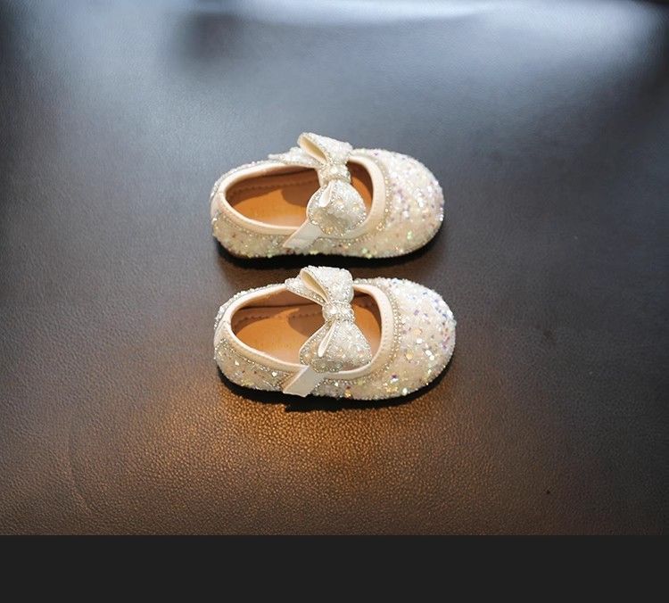 Summer Girls Pompes pour enfants Chaussures en cuir Princesse